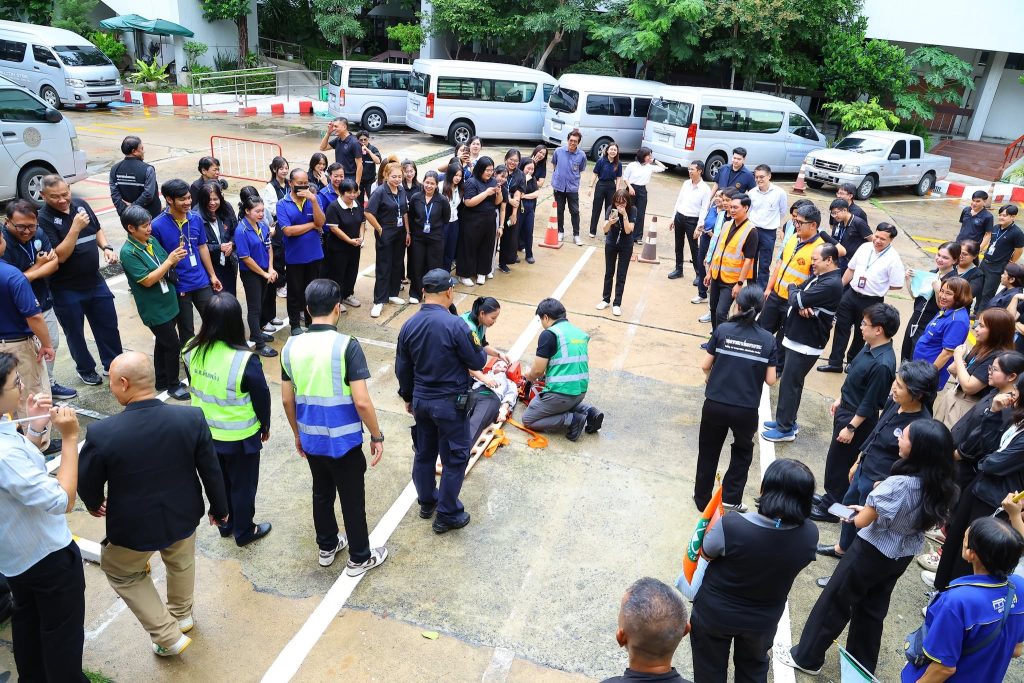 ปรมาณูเพื่อสันติ กระทรวง อว. ซ้อมรับมืออัคคีภัย เสริมความพร้อมบุคลากร สร้างความปลอดภัยในสถานที่ทำงาน