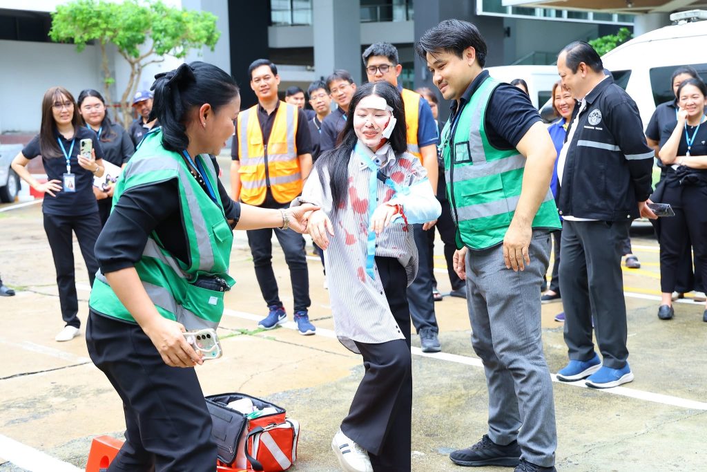 ปรมาณูเพื่อสันติ กระทรวง อว. ซ้อมรับมืออัคคีภัย เสริมความพร้อมบุคลากร สร้างความปลอดภัยในสถานที่ทำงาน