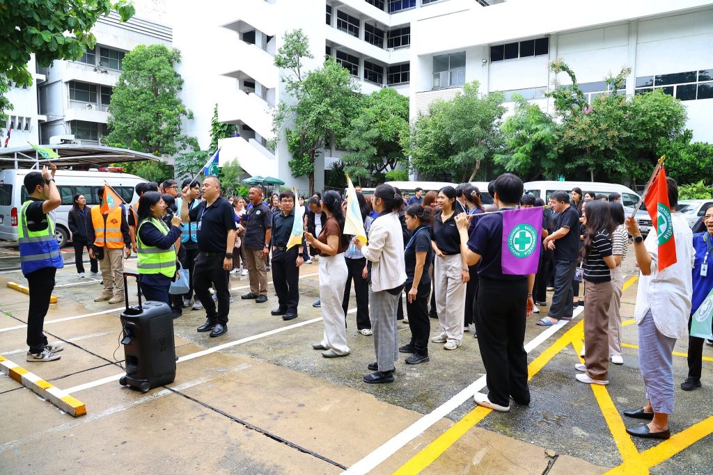 ปรมาณูเพื่อสันติ กระทรวง อว. ซ้อมรับมืออัคคีภัย เสริมความพร้อมบุคลากร สร้างความปลอดภัยในสถานที่ทำงาน