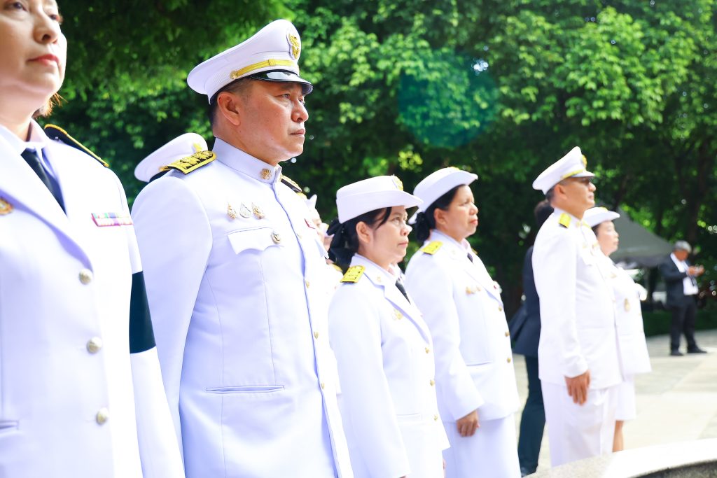 ปรมาณูเพื่อสันติ ร่วมพิธีวางพุ่มดอกไม้ถวายราชสักการะ “พระบิดาแห่งเทคโนโลยีของไทย” เนื่องในวันเทคโนโลยีของไทย ประจำปี 2569