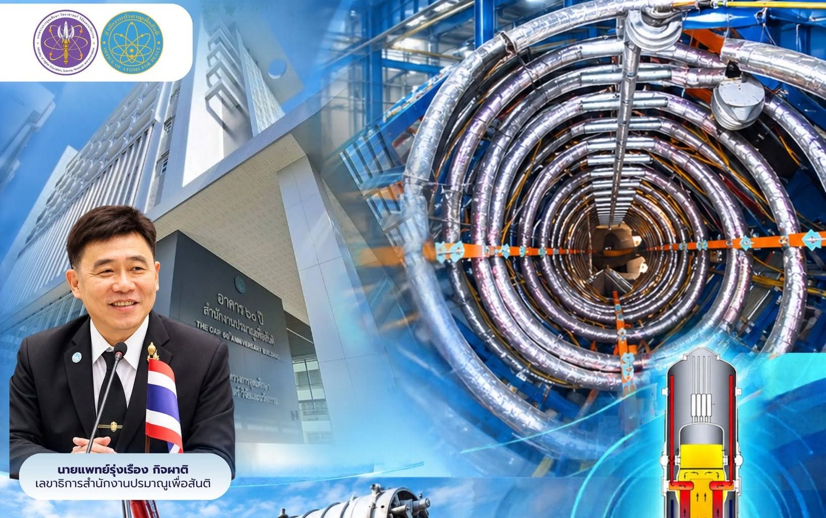Helical Coil Steam Generator: เทคโนโลยีใจกลาง SMR กับความท้าทายและการกำกับดูแลความปลอดภัยโดยสำนักงานปรมาณูเพื่อสันติ (OAP)